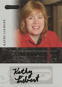 2006 Razor Poker - Showdown Signatures #A-5 Kathy Liebert Front